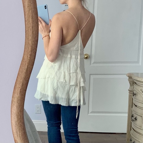 Aritzia Wilfred Pure Silk Strappy Top - Picture 5 of 12